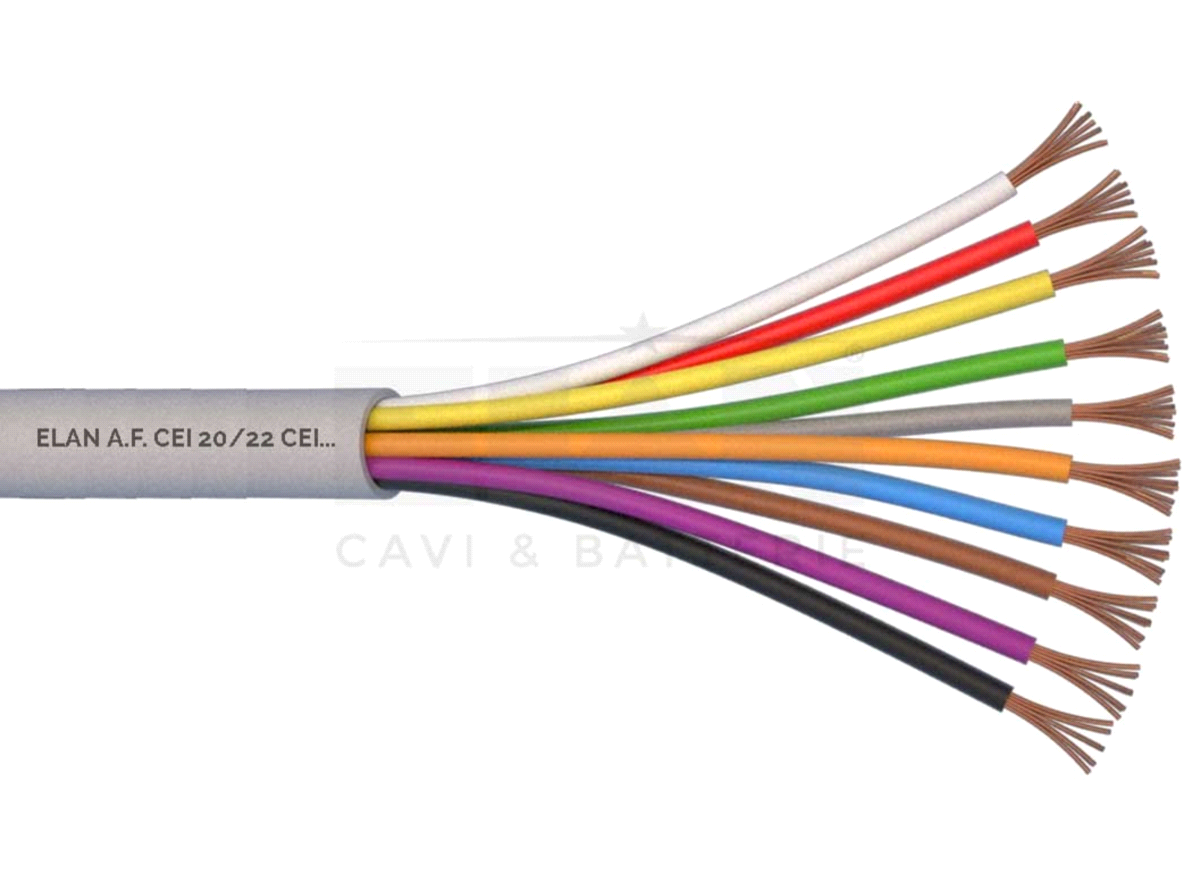 CAVO SEGNALE CITOFONO FROR 10X0,50 NON SCHERMATO 100 mt