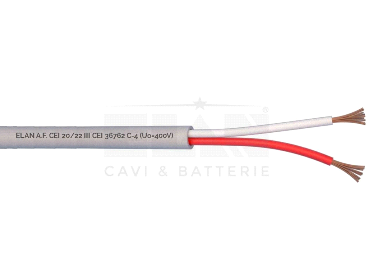 CAVO SEGNALE CITOFONO FROR 2X0,50 NON SCHERMATO 100 mt