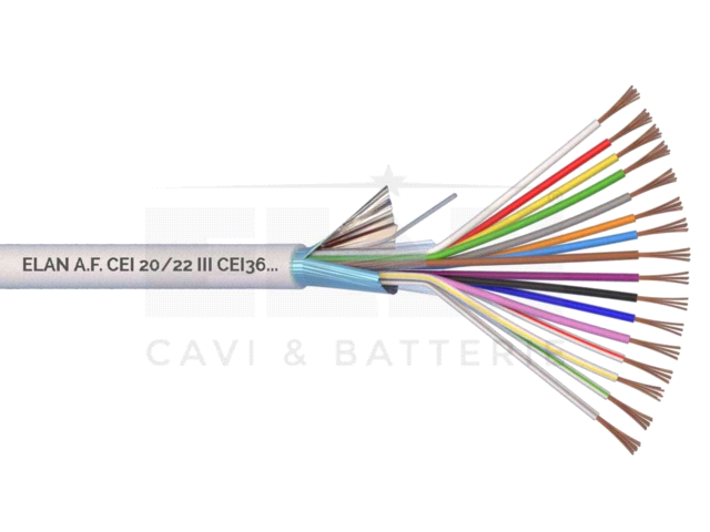 CAVO ALLARME SCHERMATO 16X0,22 100 mt
