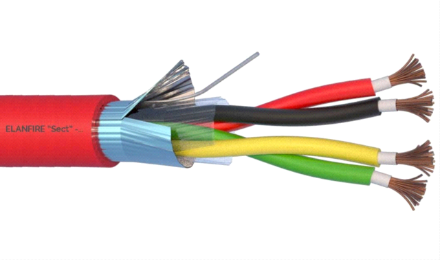 CAVO ANTINCENDIO ELANFIRE TWISTATO SCHERMATO 2X2X1,00 100 MT