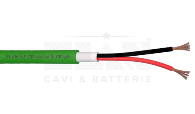 CAVO AUTOMAZIONE CANCELLI 2X0,50 DOPPIA GUAINA 100 mt