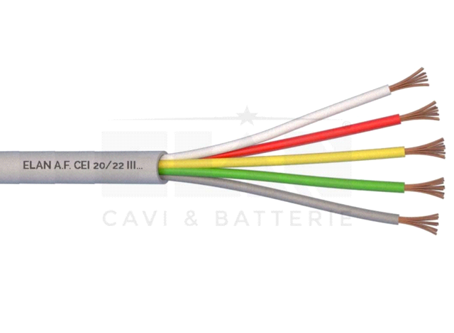 CAVO SEGNALE CITOFONO FROR 5X0,50 NON SCHERMATO 100 mt