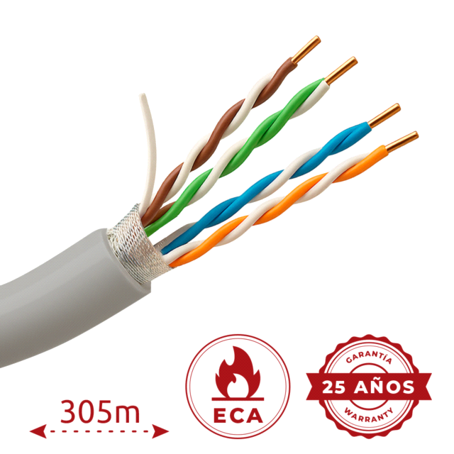 F-UTP5E-305-PVC-Eca