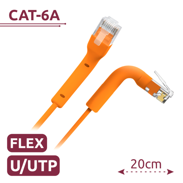 UTP6A-FLEX-02O