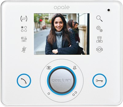 BP62100270 OPALE WHITE VIDEOCITOFON
