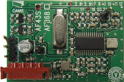 CM001AF43S SCHEDA RADIOFREQUENZA 43